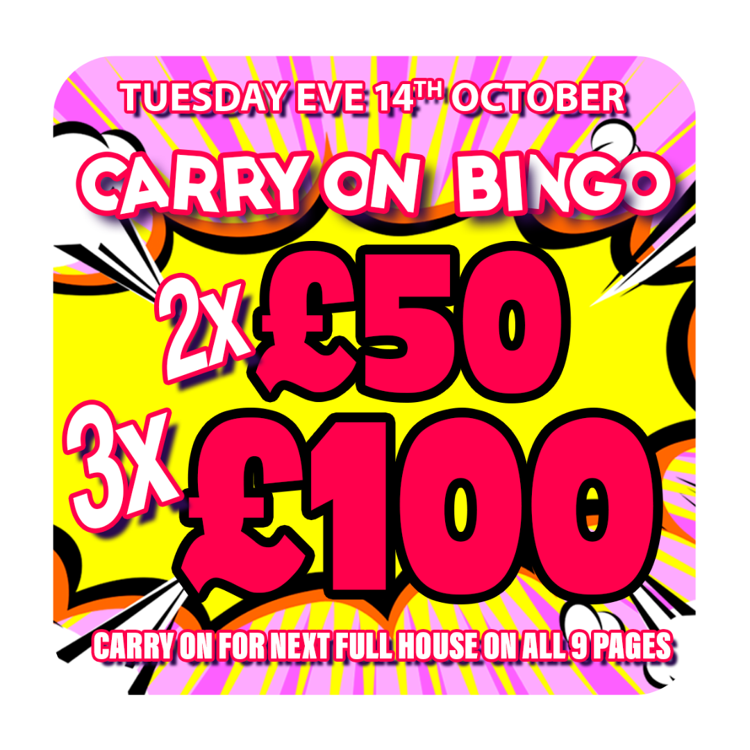 What's On at Regal Bingo in Bridlington