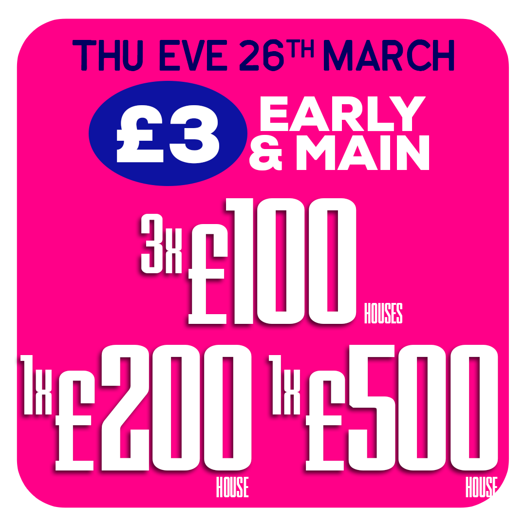 What's On at Regal Bingo in Bridlington