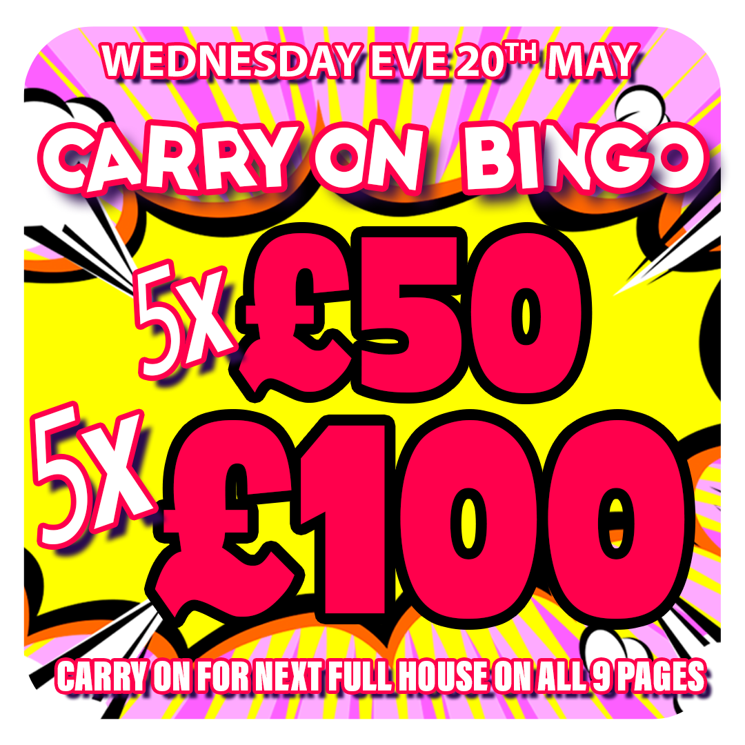What's On at Regal Bingo in Bridlington