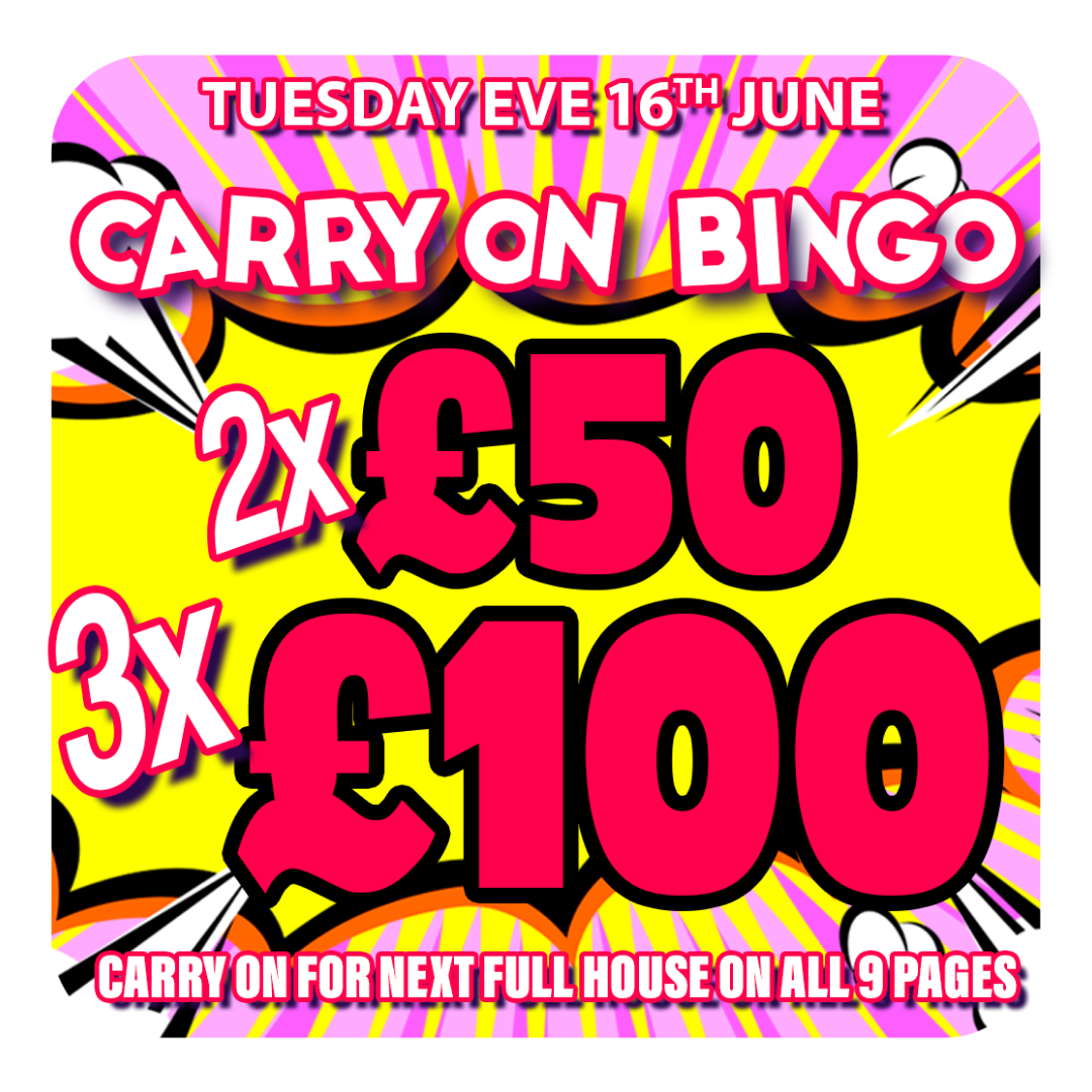 What's On at Regal Bingo in Bridlington