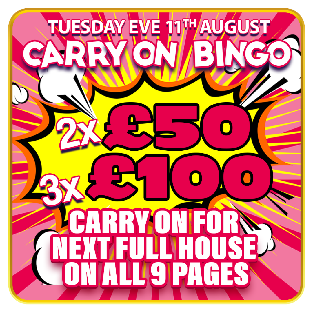 What's On at Regal Bingo in Bridlington