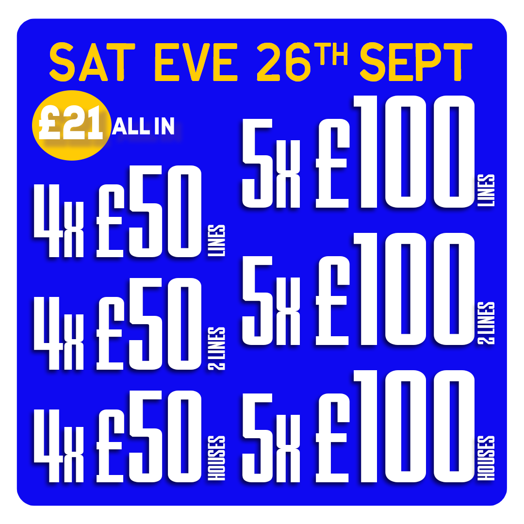 What's On at Regal Bingo in Bridlington
