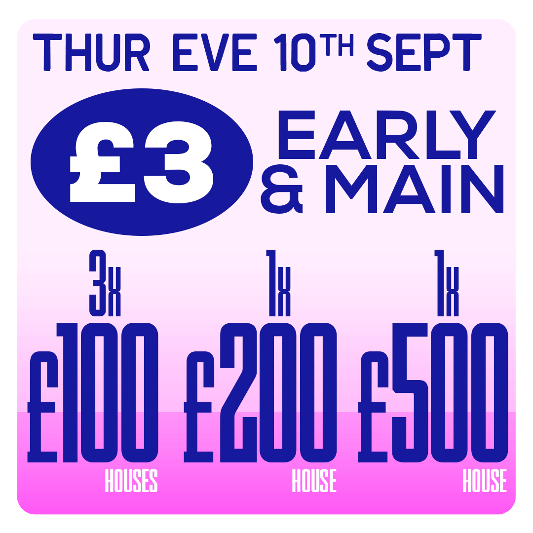 What's On at Regal Bingo in Bridlington