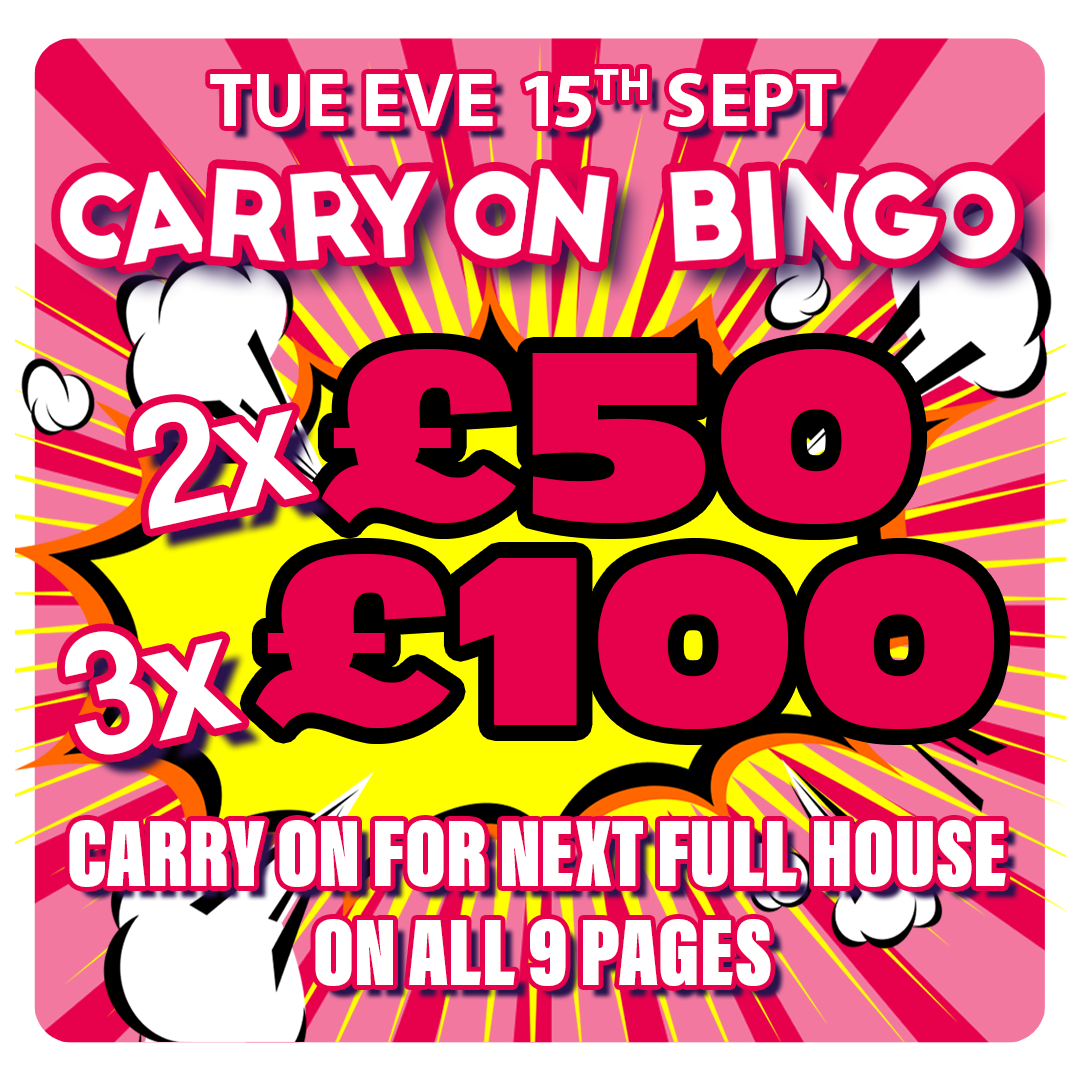 What's On at Regal Bingo in Bridlington